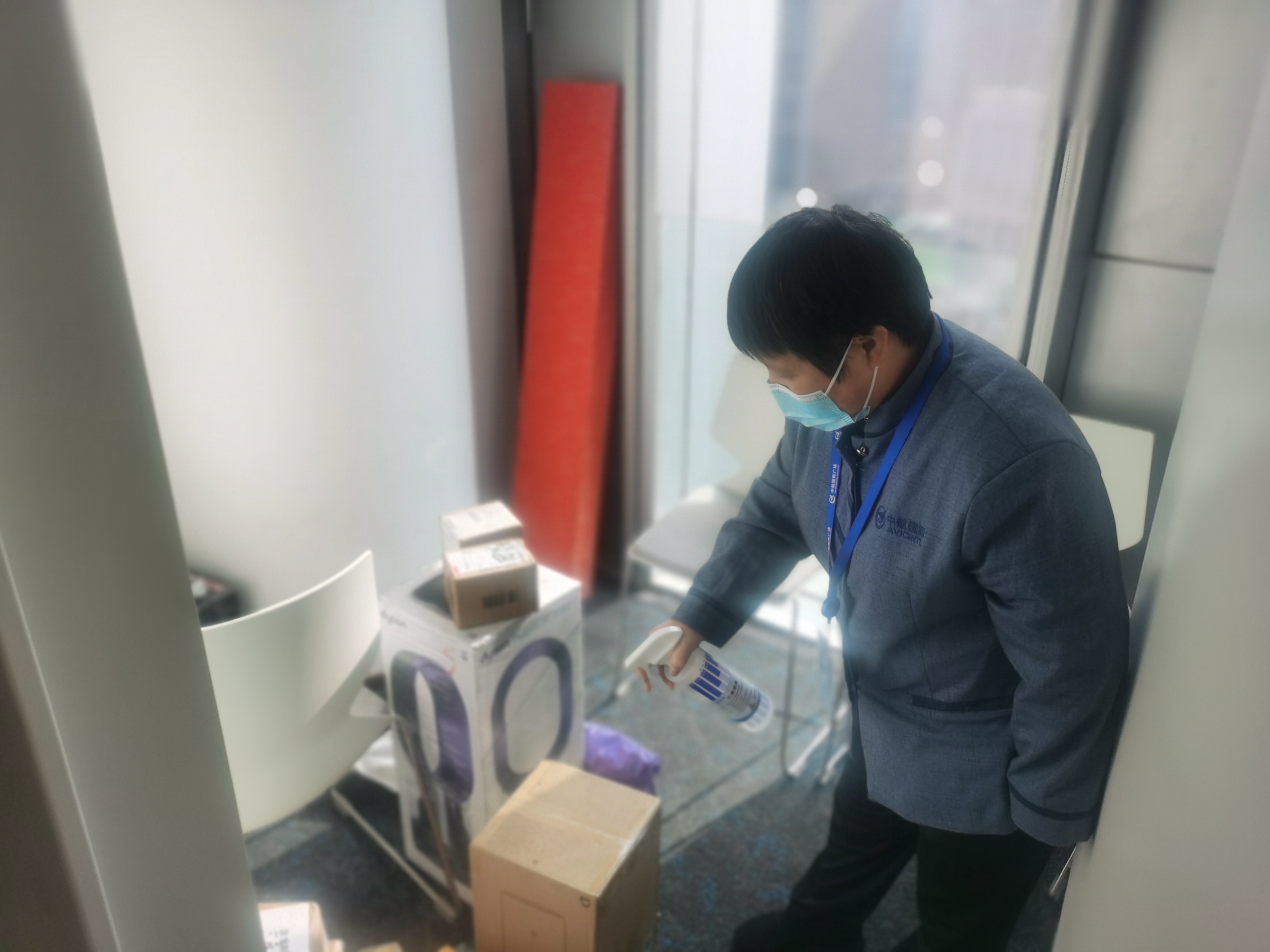 “快递”也要“防疫”——亦庄亚星集团严格落实快递防疫管控工作
